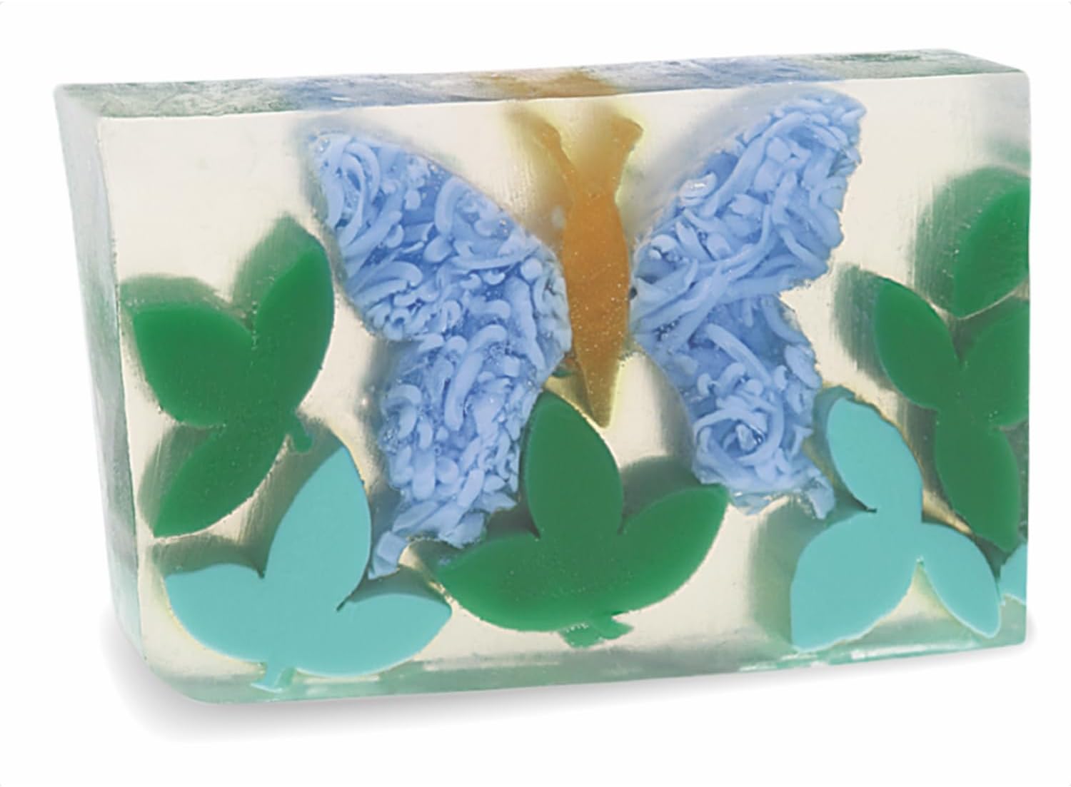 Primal Elements Wrapped Bar Soap, Papillion en Bleu, 5.8 Ounce