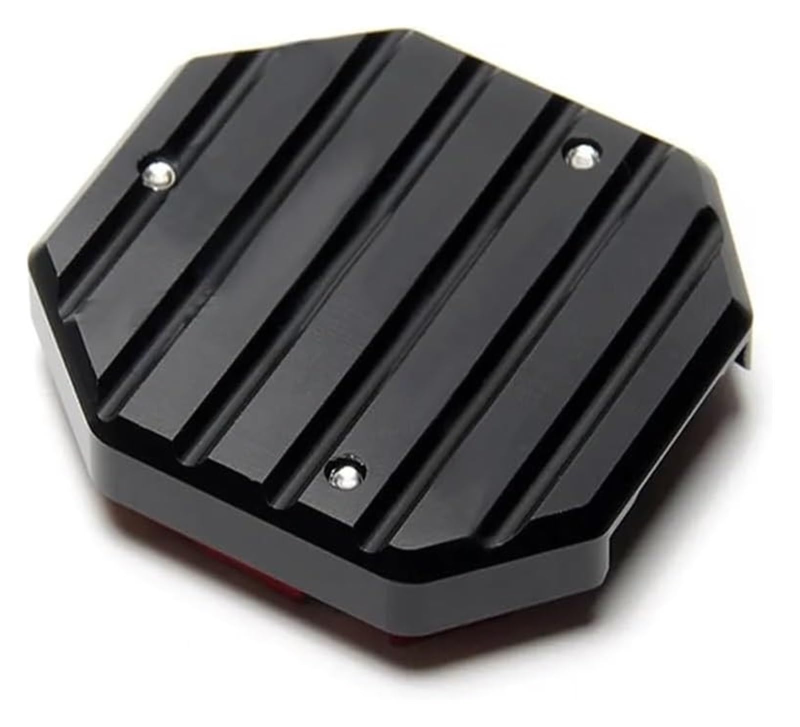 Motorrad Vergrößerungspad Universal Motorrad Bikes Kickstand Extender Fuß Seite Stehen Erweiterung Fuß Pad Unterstützung Platte Motorrad Zubehör Stützplatte(11)