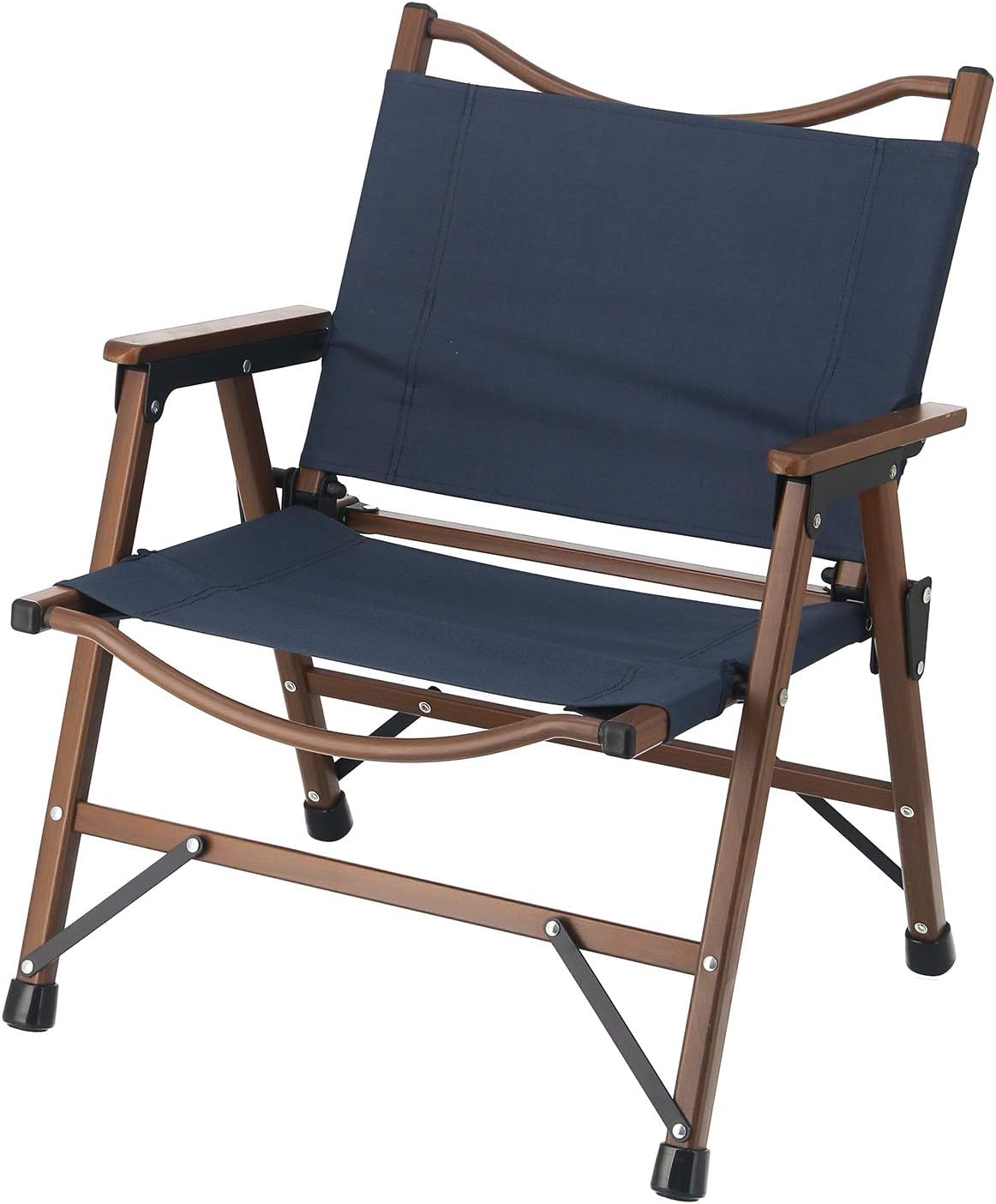Fuji Boeki 37986 Folding Outdoor Table, Low Table, Width 35.8 inches (91 cm), Dark Brown, Lightweight, Portable, Washable