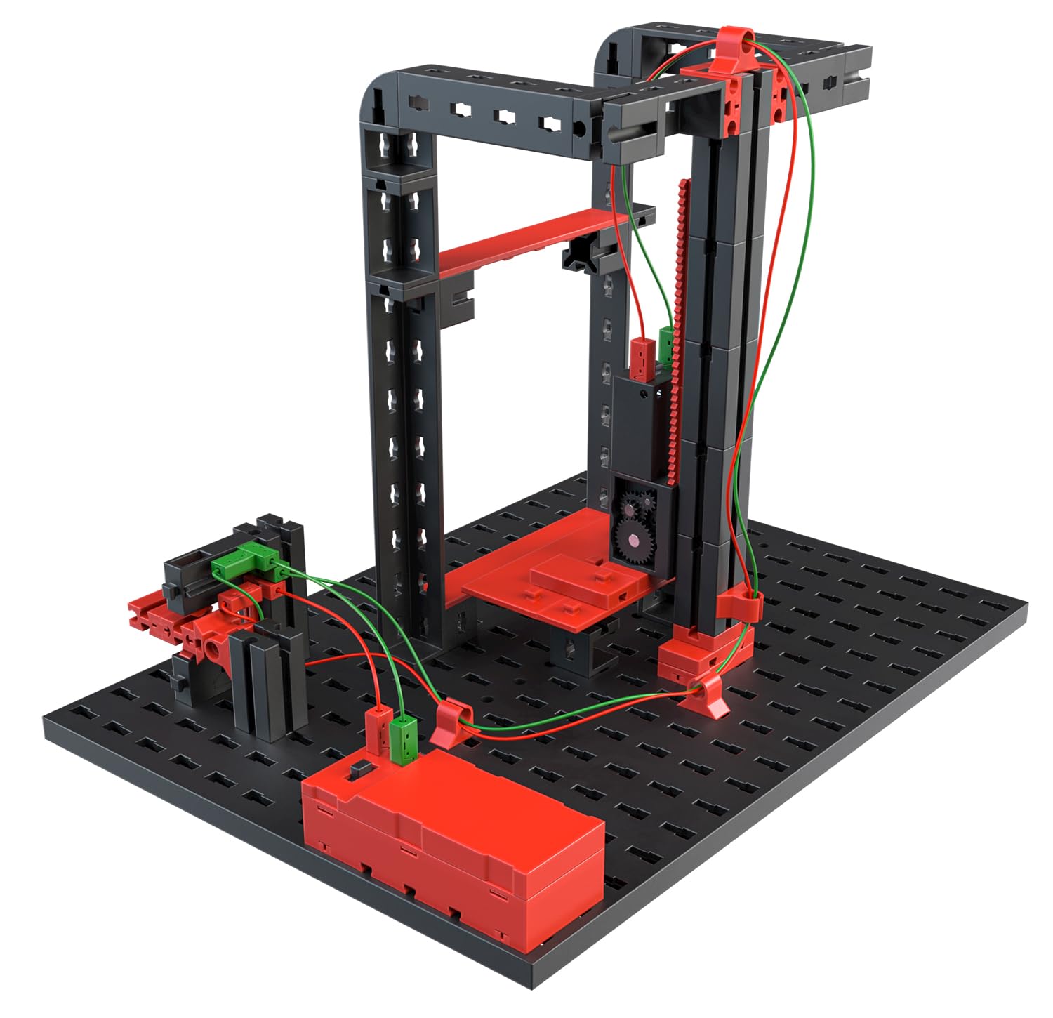 fischertechnik E-Tronic kit di esperimenti elettronici 9+ anni, 16 modelli | Set sperimentale 559883 giocattolo educativo, acquisire le nozioni di base dell'elettronica e della progettazione di circuiti