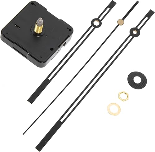 Kit de repuesto para reloj de pared, 1 juego de reloj de pared, movimiento motor, silencio, plástico, reloj de bricolaje