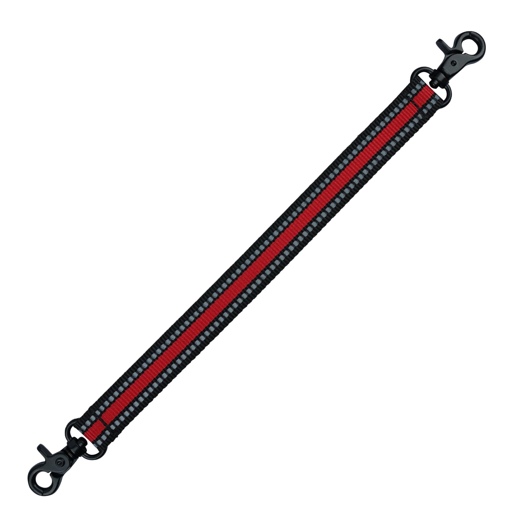 MELOTOUGH Tape Thong Electrical Tape Holder with Trigger Snap Hook Electrical Tape Strap for Tool Belt, Tool Bag, Tool Backpack(Red)