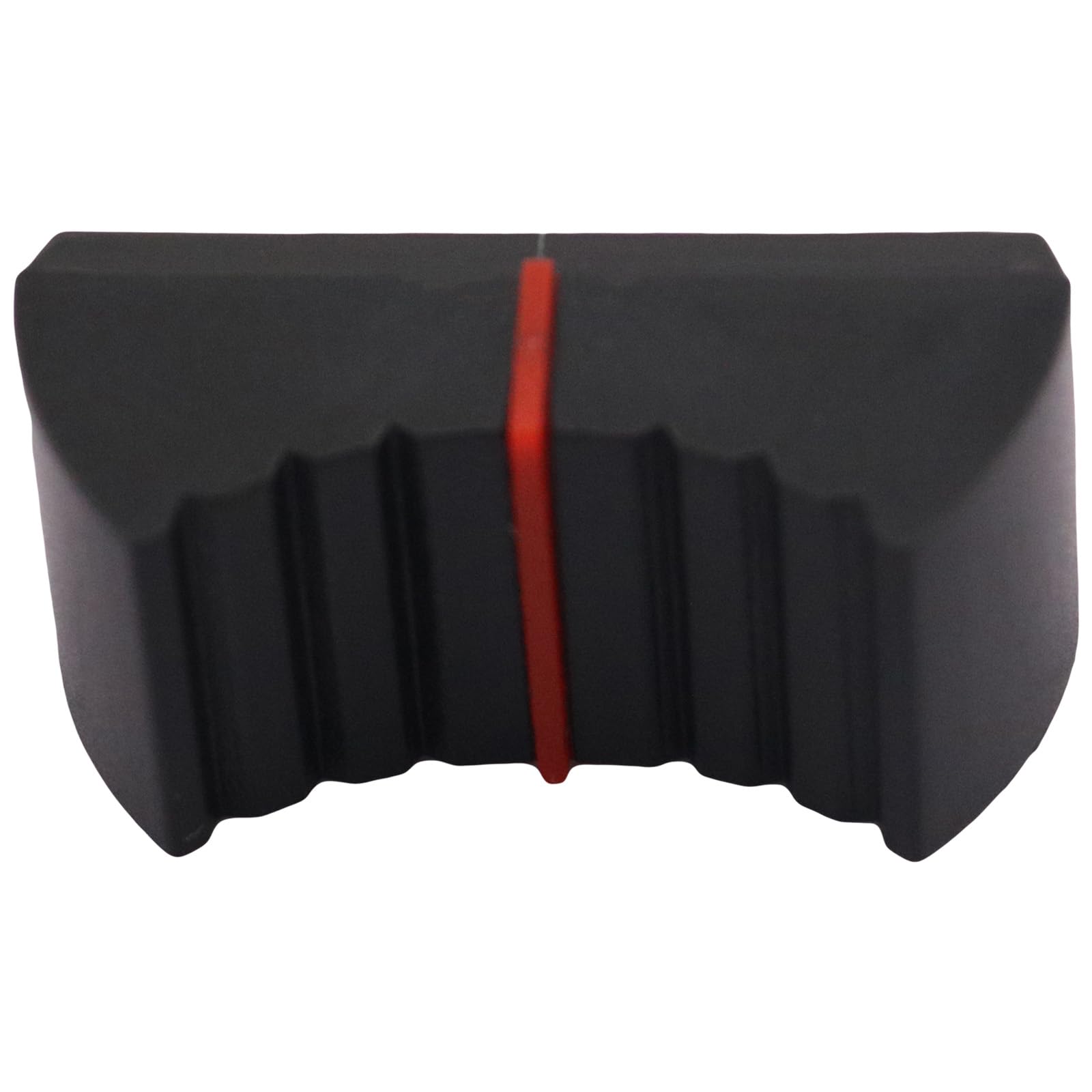 4mm Hole Black Body Linear Slider/Fader Caps Pack of 10 (Red) - Image 4