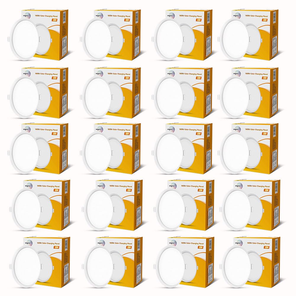 Wipro Colour Changing Panel - Adjustable LED Lighting -9