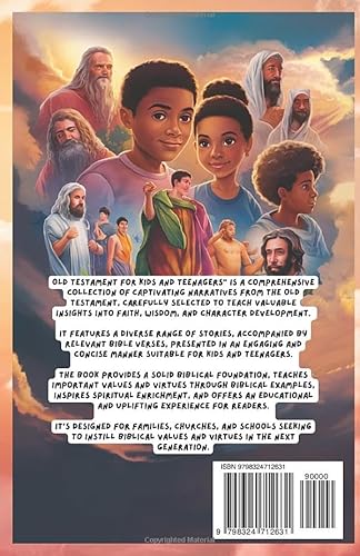 Old Testament for Kids and Teenagers: 50 Inspirational Stories to Build Faith, Wisdom and Character