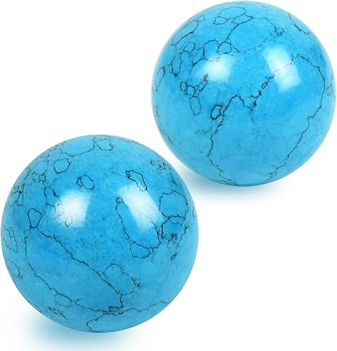 Vista 69 de fengshuisale Feng Shui Bolas de salud chinas (azul con fénix y dragón) 3.8cm/1.5" Pulsera de cuerda roja