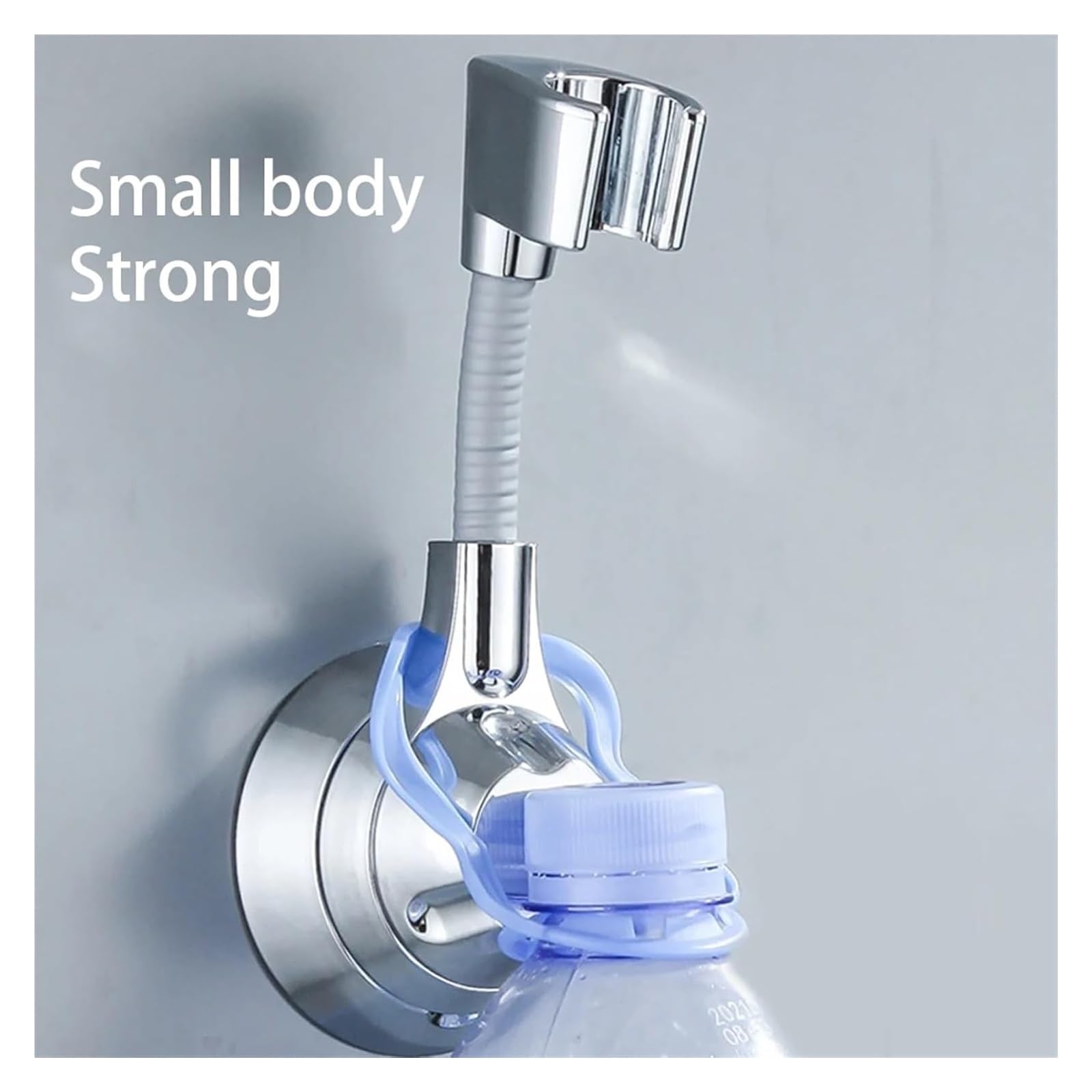 Duschkopfhalterung, Saugnapf Verstellbare Düse Handheld Punch-Multi Winkel Rotation Halterung Halterung