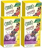 True Lemon (Energy Drinks) Wild Blackberry Pomegranate, Instant Powdered Drink Mix, 6 Count (Pack of...