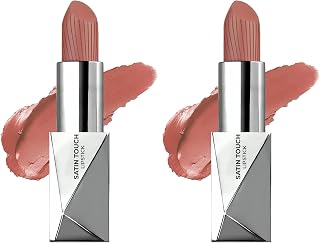 Alix Avien Uzun Süre Kalıcı Nemlendirici Pürüzsüz Etkili Yarı Mat Ruj Satin Touch Lipstick 818 Rookwood T. (2 paketi)