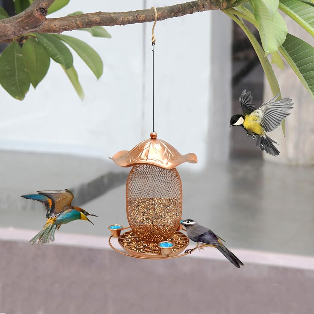 Mangeoire décorative pour oiseaux sauvages
