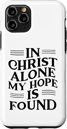 Miniatura 22 de iPhone 13 En Cristo Solo Mi Esperanza Se Encontró - Funda Inspiradora Cristiana