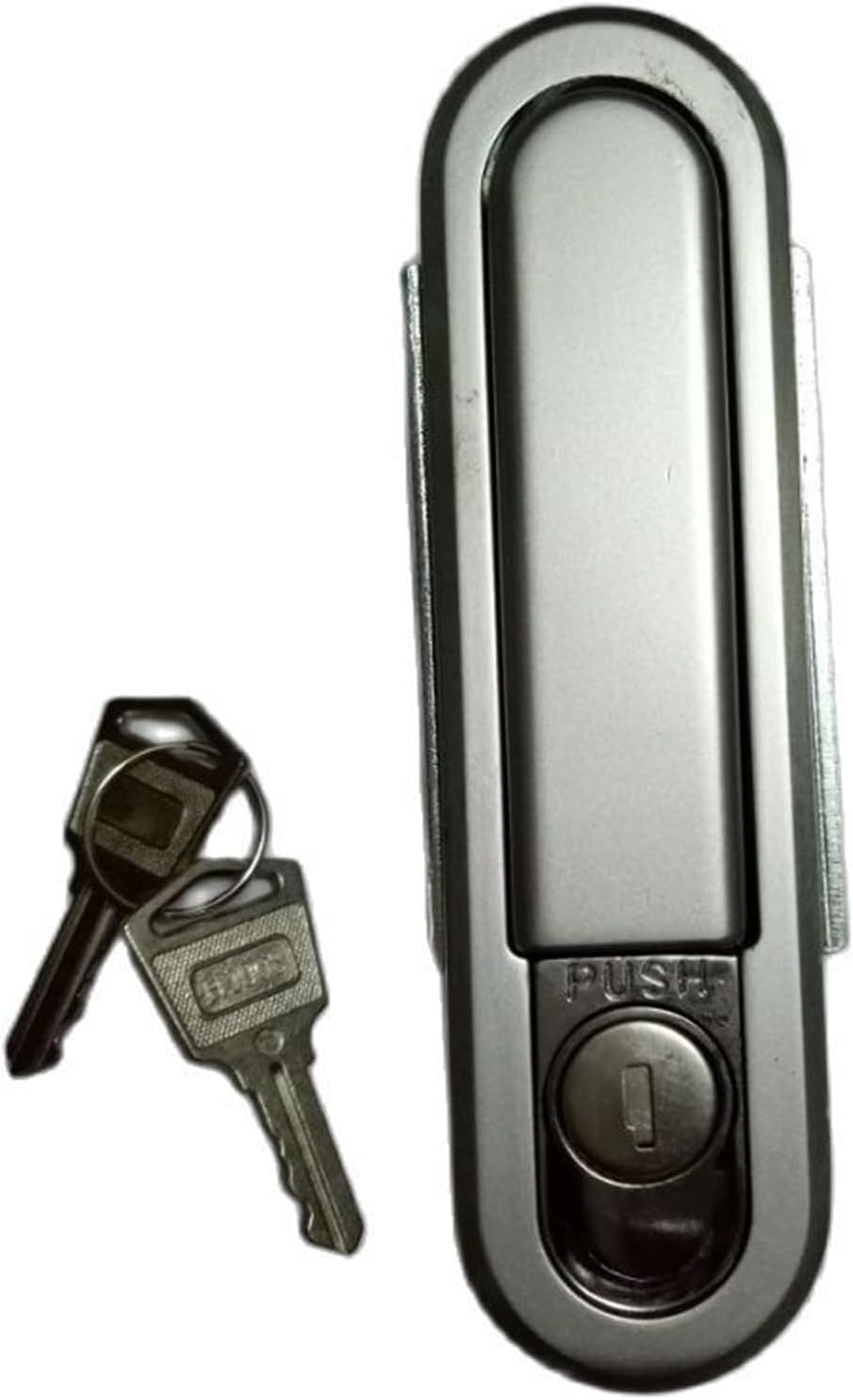 MS618 Zinc Alloy Solar DC Combine Box Cabinet Locking Plane Lock Power Distribution Cabinet Box Square Door Lock 1Pcs(618-2)