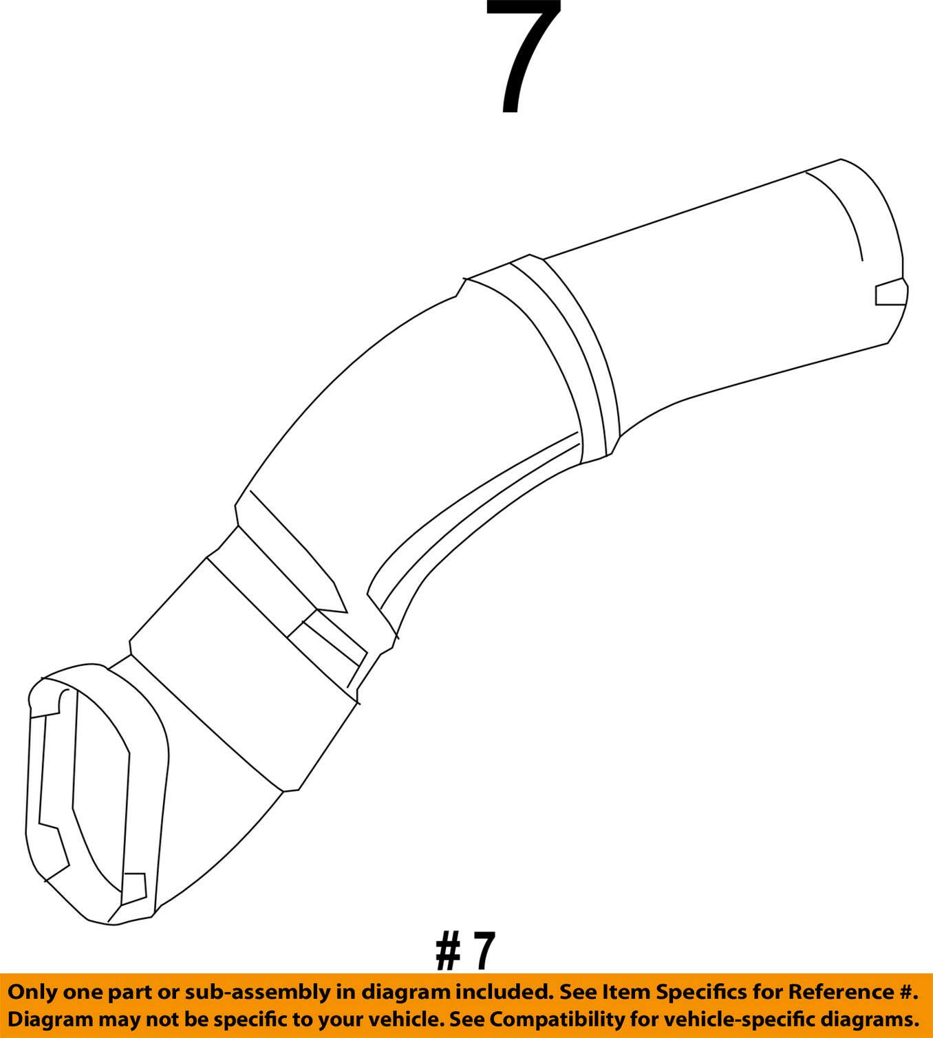 Amazon.com: MERCEDES-BENZ 2780902082 GENUINE OEM AIR INLET DUCT 
