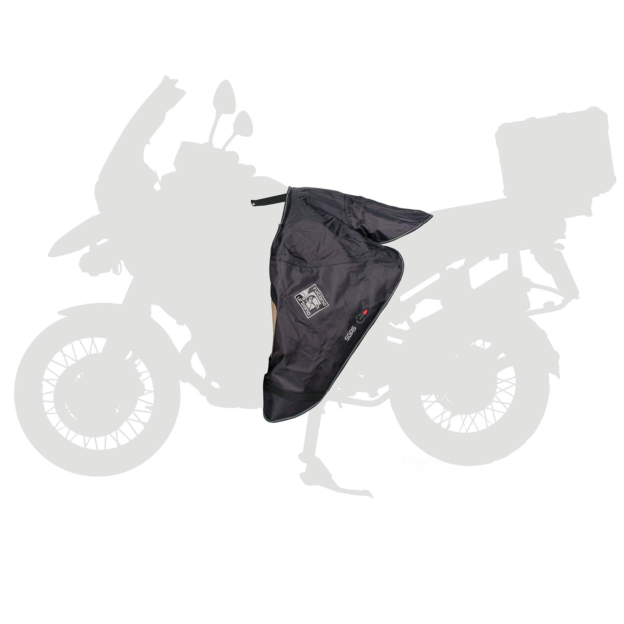 COPRIGAMBE ANTIPIOGGIA TUCANO URBANO PER YAMAHA XT 1200 Z GAUCHO NERO