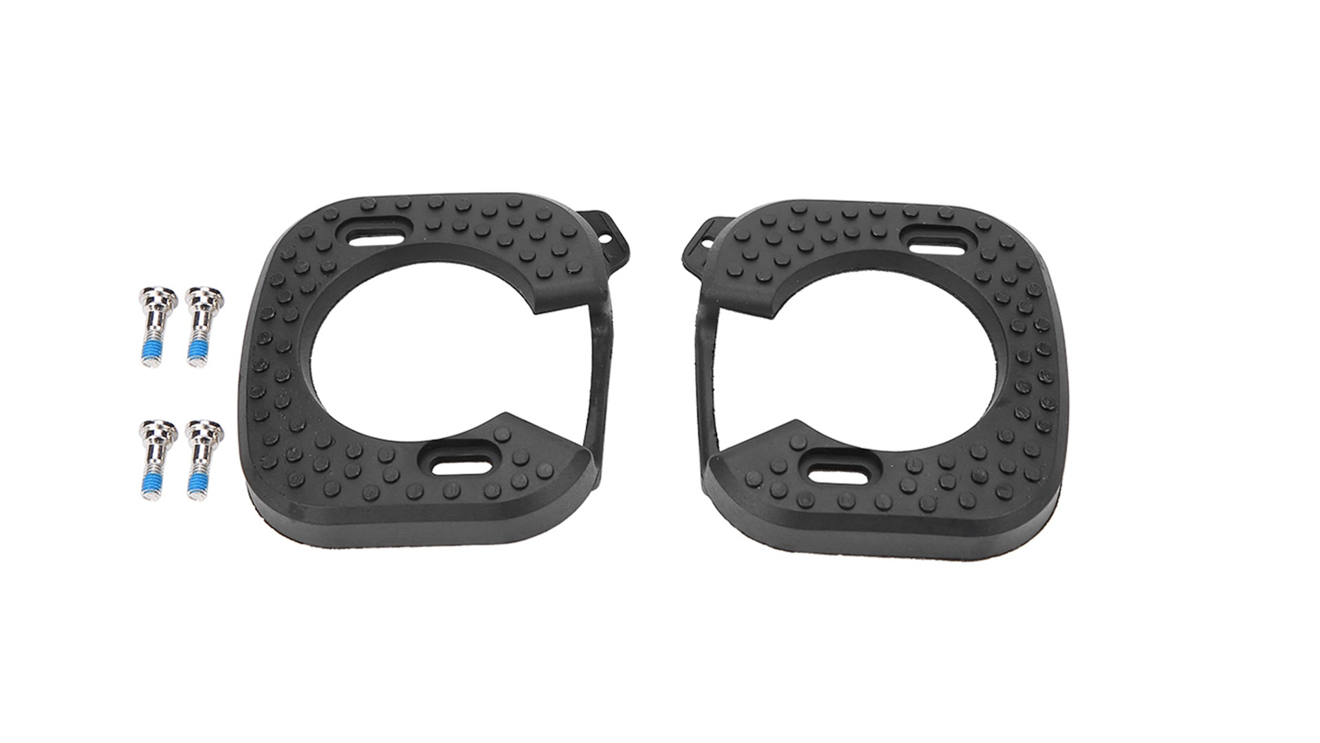 KAKAKE Housse De Cales Vélo SpeedPlay Zero - Protection Caoutchouc Noire 1 Paire