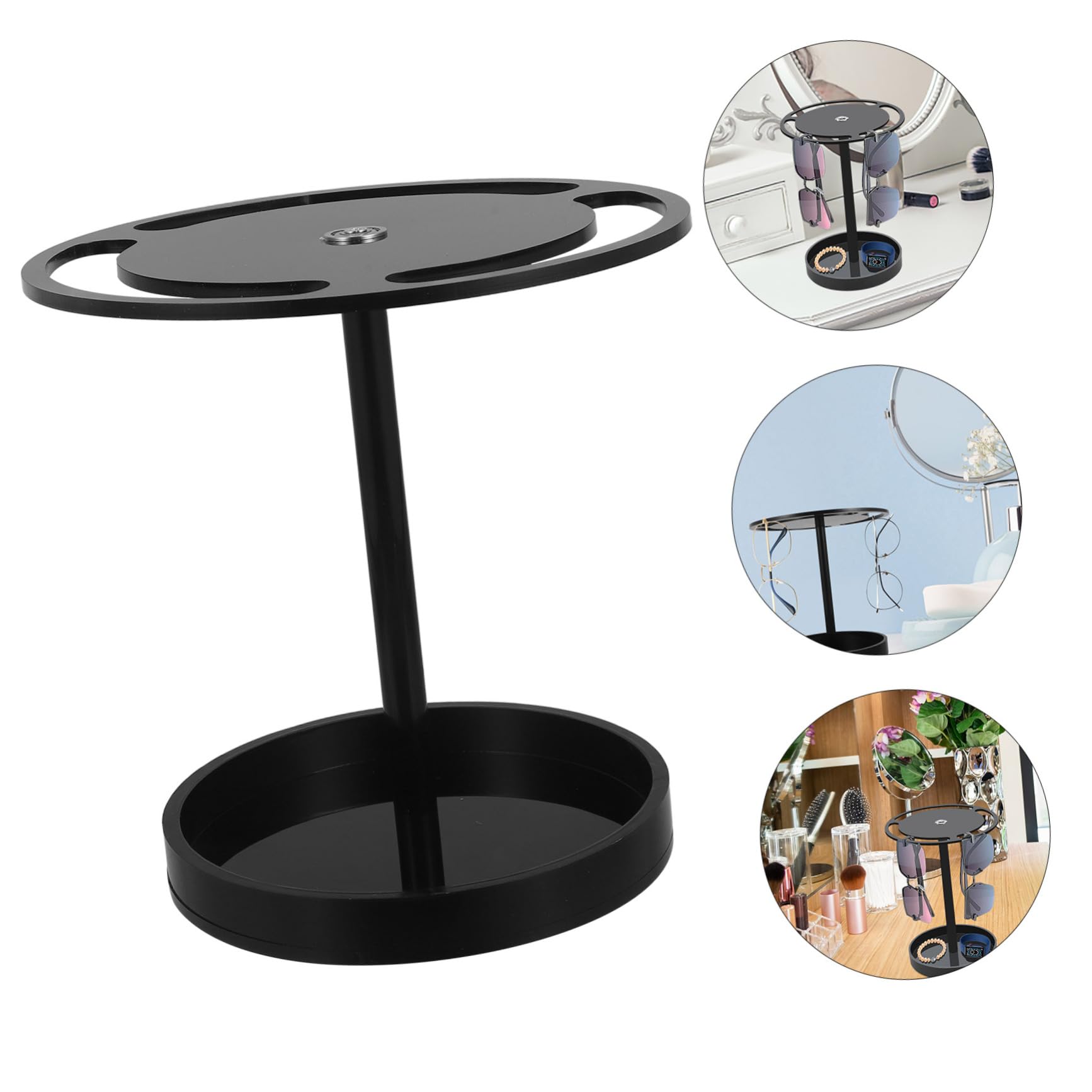 Ciieeo Rotierender Brillenständer Drehbarer Sonnenbrillen-display Organizer Für Tisch Eleganter Eyeglass- Mit Für Mehrere Brillen Optimal Für Zuhause Und Büro