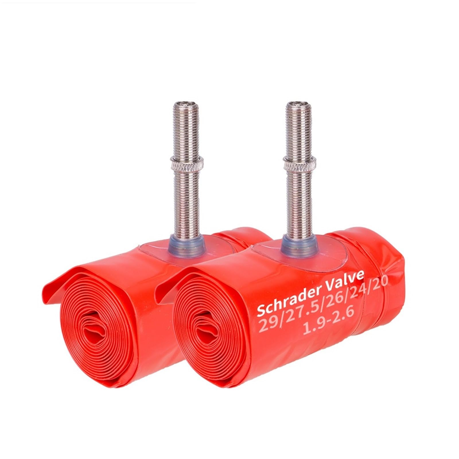 Genérico Bicicleta, Cámaras Interiores De TPU For Bicicleta De Montaña, con Válvula Schrader Metálica, Superligeras, De 26/27,5/29/20/24 Pulgadas