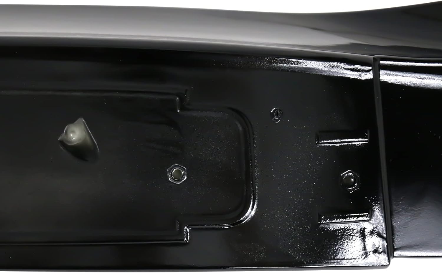 FREEMOTOR802 Compatible with 2008-2023 Dodge Challenger Trunk Spoiler, Gloss Black ABS Plastic Hellcat Redeye Style Rear Spoiler Wing with Camera Hole