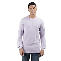 Calvin Klein Jeans Maglietta Maniche Lunghe Uomo Badge Waffle LS Tee Basic