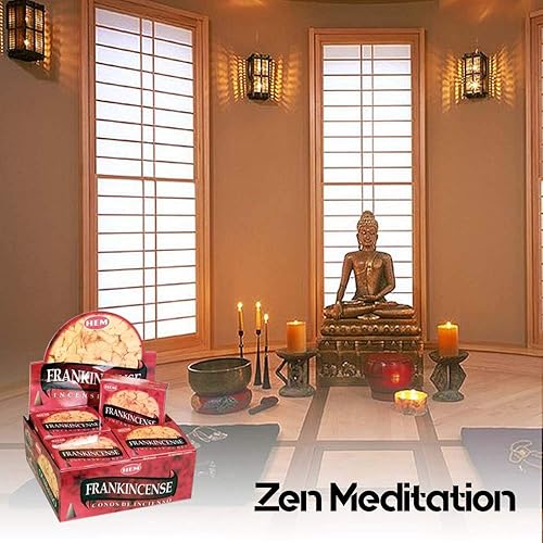 Miniatura 4 de HEM Conos de incienso de incienso (paquete de 12-120 unidades) Aroma de larga duración para positividad, alivio del estrés, purificador de aire y