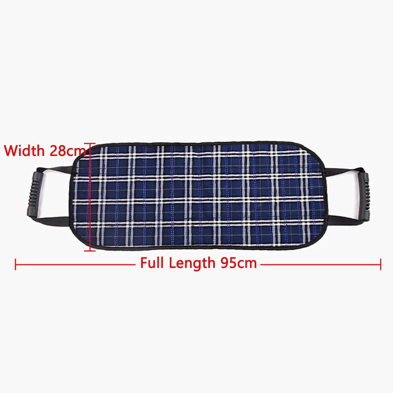 Cinturón de Transferencia para Camilla, sábana Deslizante Reutilizable para cuidados en Cama y en casa, Almohadilla de tracción con Asas para Girar, Levantar y reposicionar.