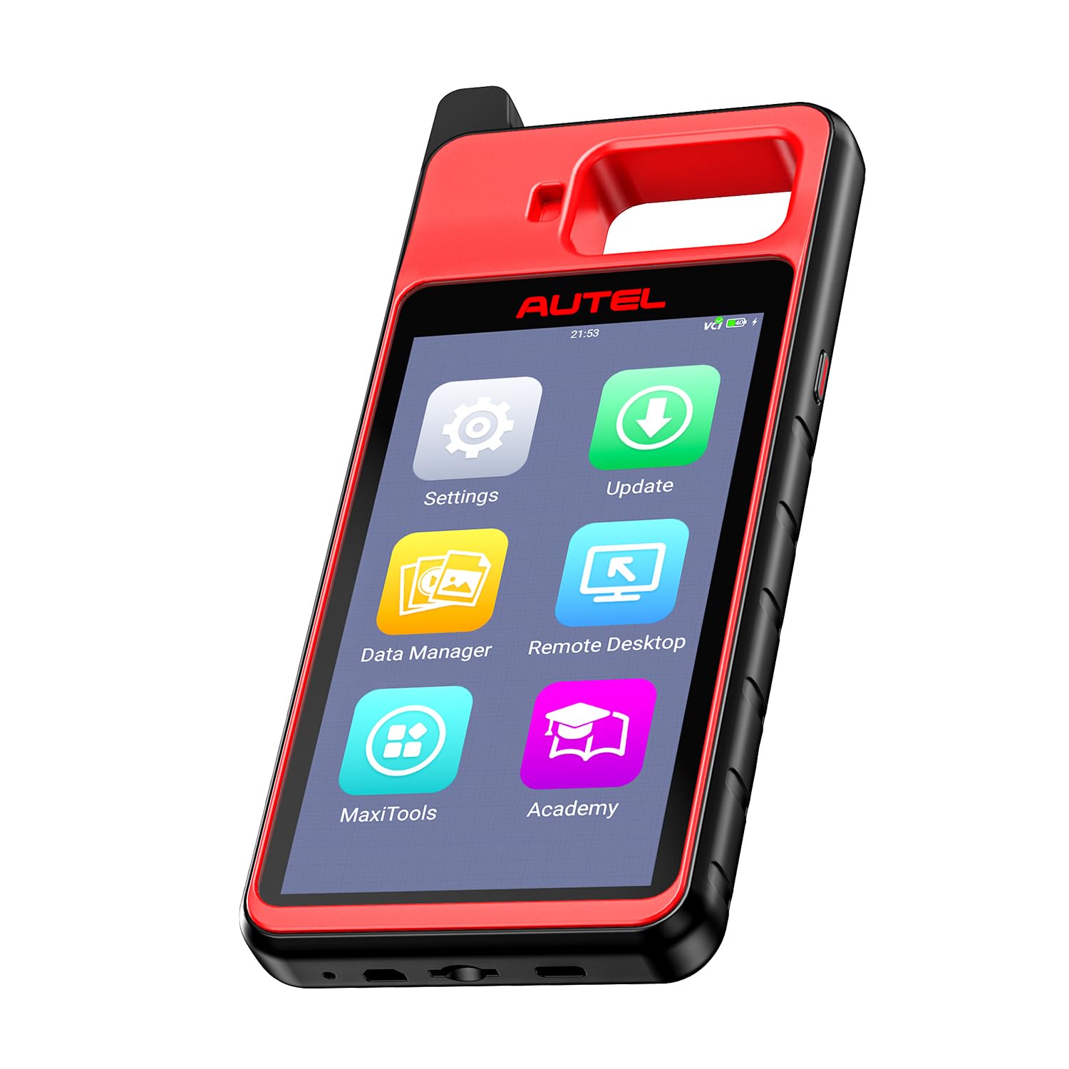 Autel MaxiIM KM100 (X), 2024 Same as KM100 KM100E, Lifetime Fre.e Update, Car OBD Scan Tool, Built-in APB112, OBD Learning for 700+ Vehicles, Auto VIN & Scan VIN/License, Android 9.0, 2GB+64GB