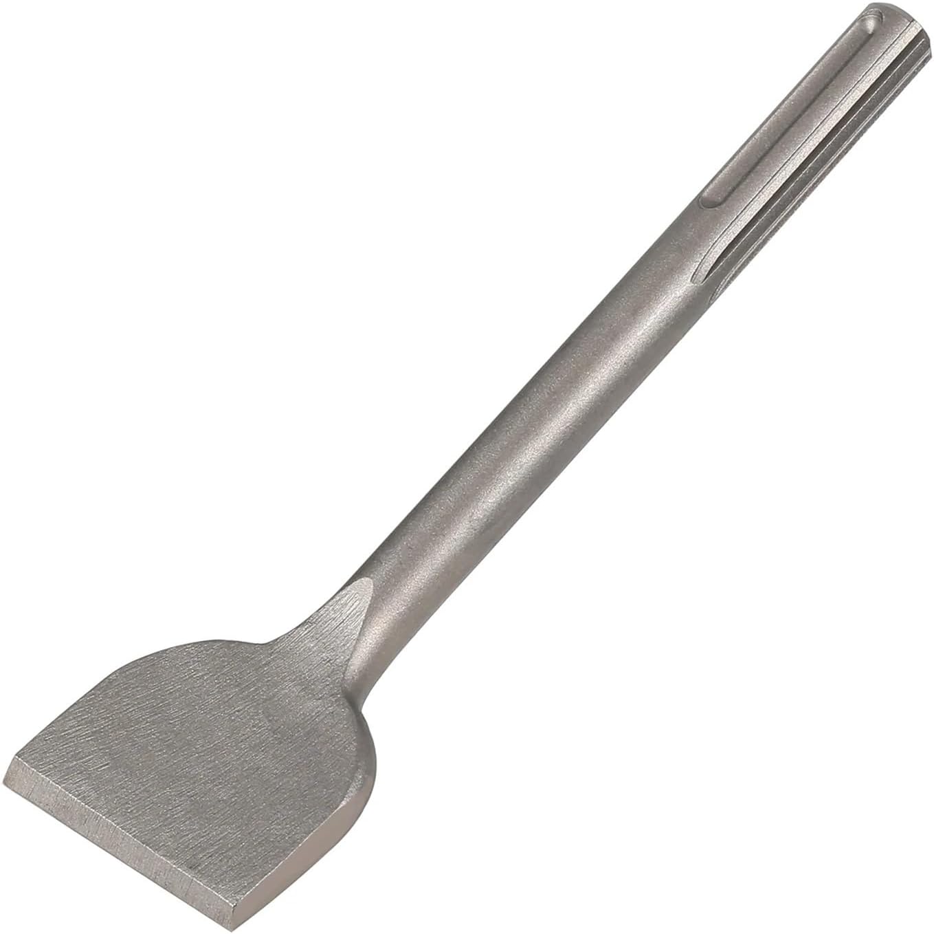 Sds/Max Scaling Chisel 75X250mm Electric Hammer Wide Curved Tile Chisel for Wall Concrete Tile Removal Masonry Shovel
