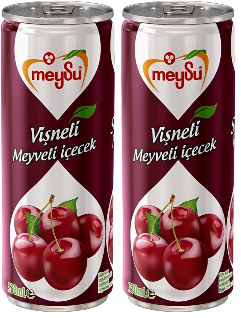 Meysu Sleek Vişne 330 ml (2 paketi)