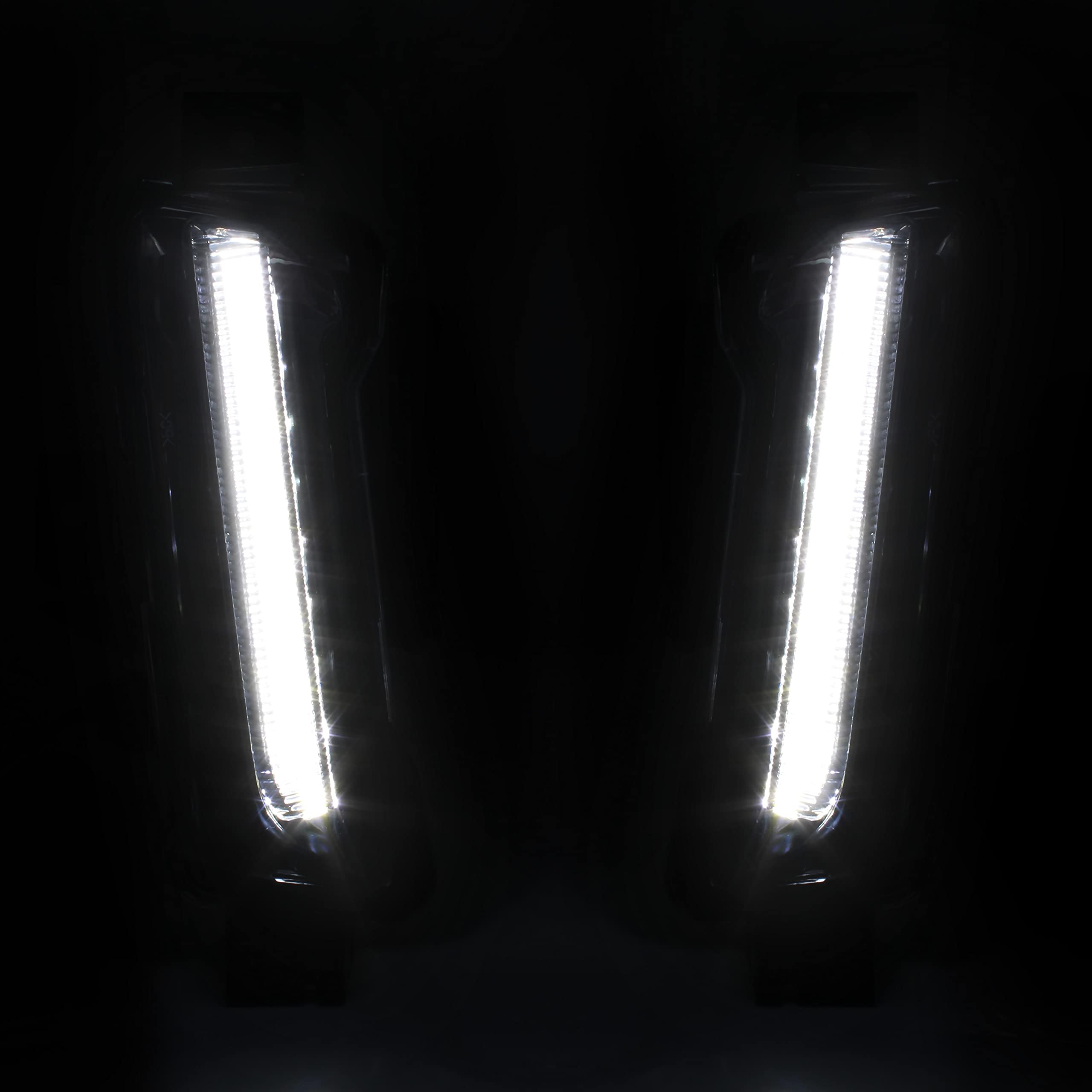 LDETXY Daytime Running Lights for Chevy Camaro, DRL Driving Fog Light Bumper Light for 2016 Chevrolet Camaro LT / 2017-2018 Camaro LS RS LT ZL1 / 2019-2022 Camaro ZL1 Accessories (NO Turn Signal)