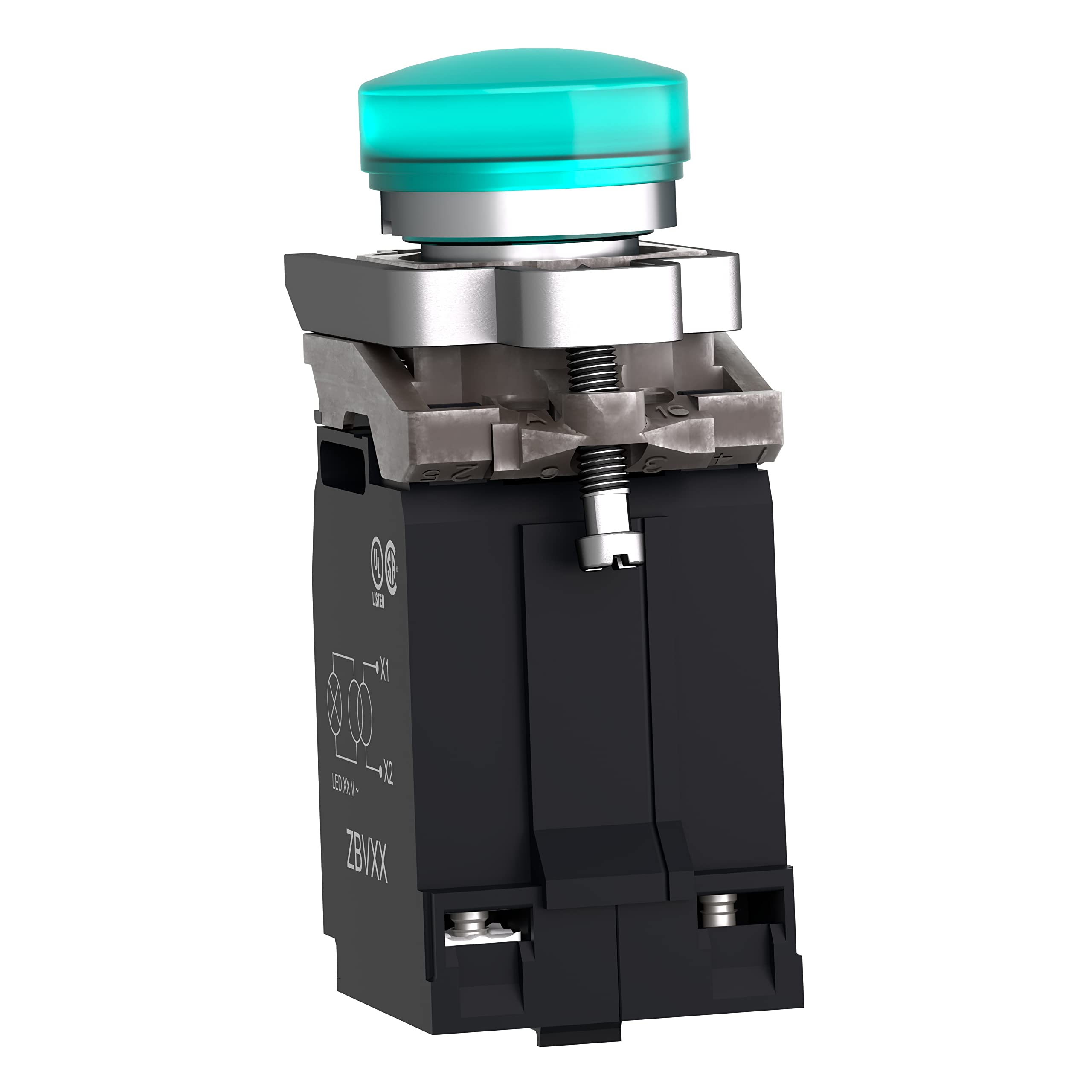 Piloto verde 400 V con Trafo