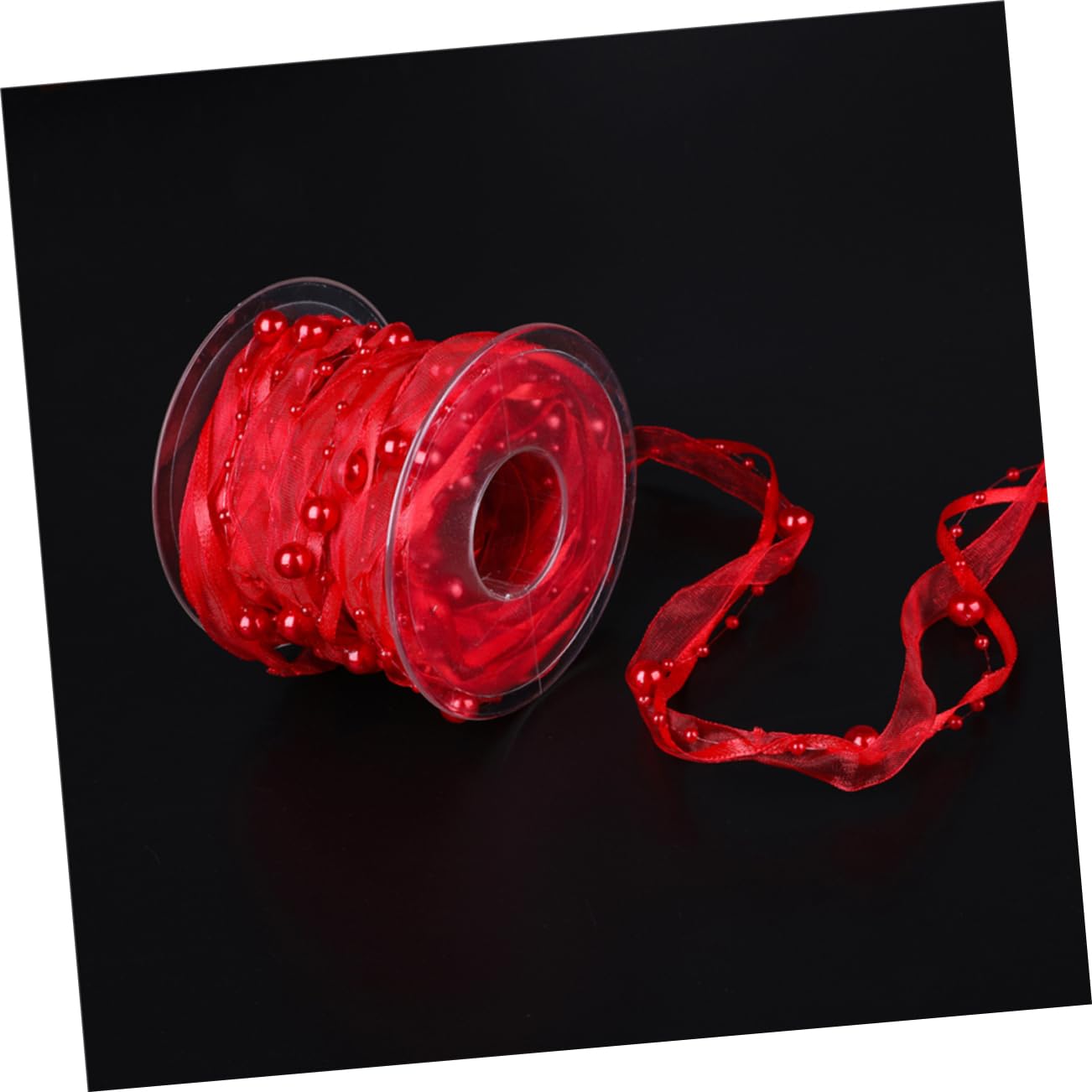 SEWACC 3 Rollen Dekoratives Perlenband Geschenkband Blumenstraußbänder Für Paket Hochzeitsband Piyester Gurtbänder Für Party