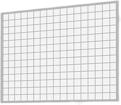 Gridwall Panels & Units, Heavy Duty Commercial Grade Retail Display Racks, Photo Grid Wall Shelf, Shopfitting Decorative Partition Shelving, Home Office Grid Storage Shelves Color White,