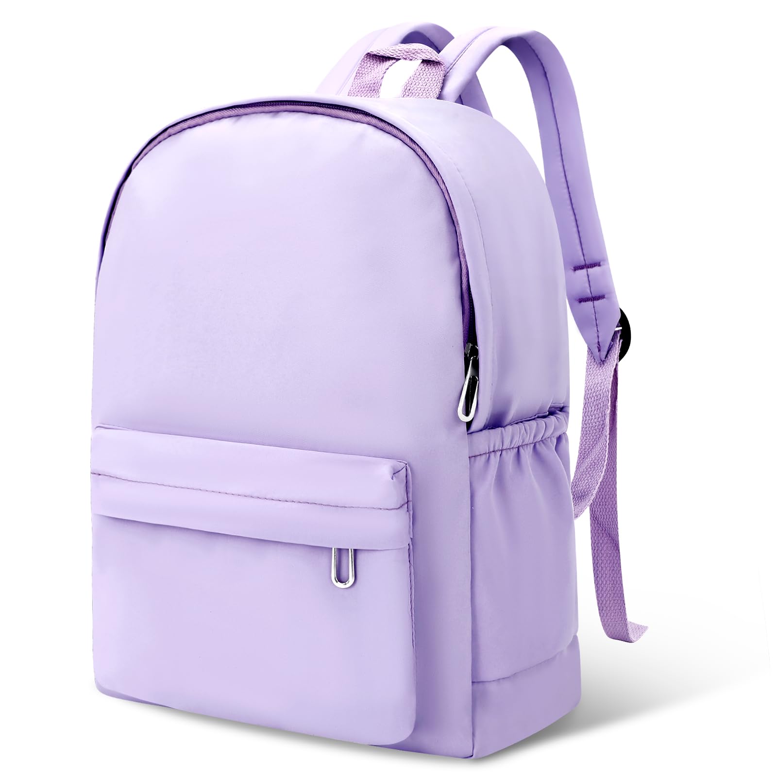 Aesthetic Backpack for Women Lightweight Bookbag Casual Daypack Backpacks Travel Laptop Bags for Ladies(Purple)