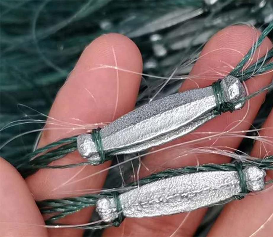 フィッシングギルネット 50M フィッシングネット 急速水/川用 ハンドメイド 3層ネット フィッシングスティッキーネット フィッシ