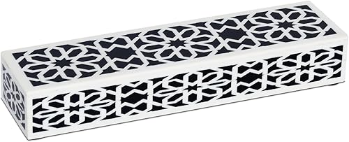 Miniatura 108 de Handicrafts Home Colección Marquet Array - Joyero decorativo hecho a mano para recuerdos, baratijas y decoración del hogar, caja para almacenamiento