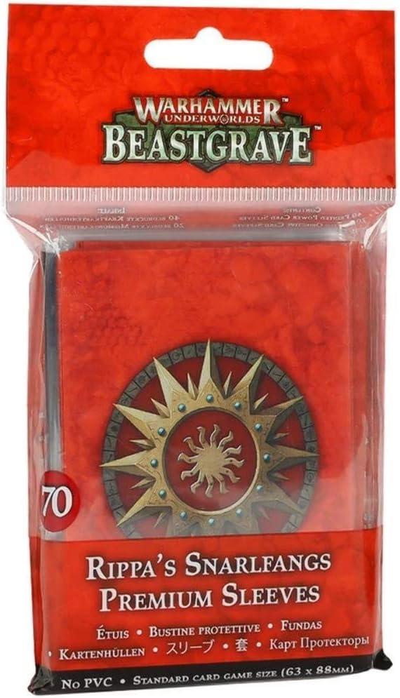 Warhammer - Underworlds Beastgrave: Rippa's Snarlfangs Premium Sleeves