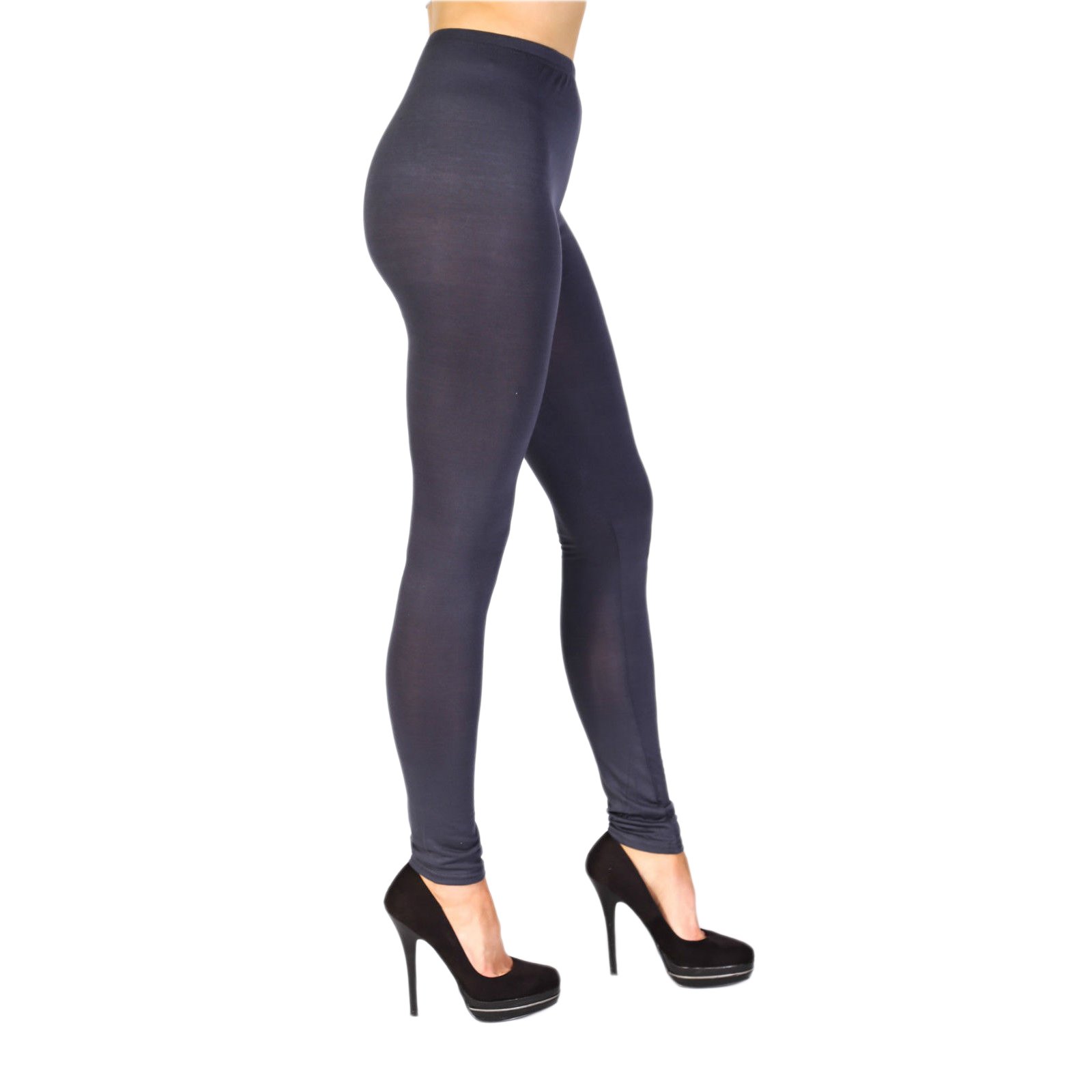 Sufiah Women's Navy Running Yoga Tights Plain Full Length Long Stretch Leggings Pants Everyday Skinny Jeggings (Xxl, -Tight)