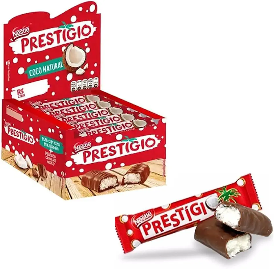 Pack Chocolate PRESTÍGIO com 30 unidades de 33g cada
