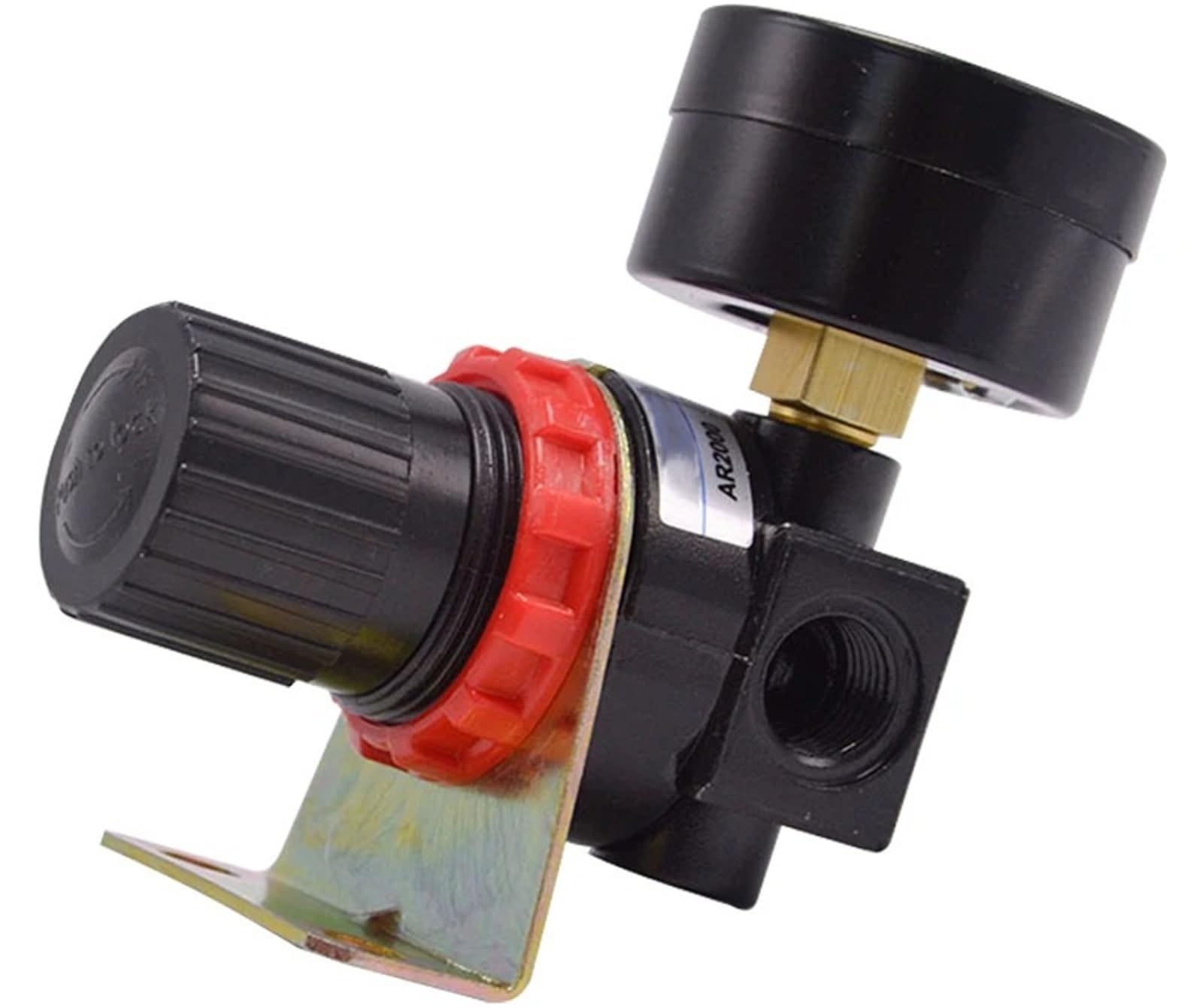 Válvula de unidades de tratamiento regulador de compresor de Control AR20001/4'' con ajuste de calibre 4MM-16MM