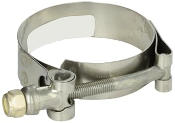 720-1340 Stainless Steel T-Bolt Hose Clamps, 3/4", Range 2.03" to 2.34"