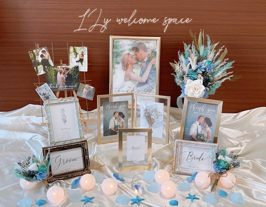 422.❤︎海リゾート ブルー 結婚式 ミールヘーデンウェルカムスペースまとめ売り Amazon.co.jp: 422.︎海リゾート ブルー 結婚式 ミールヘーデン
