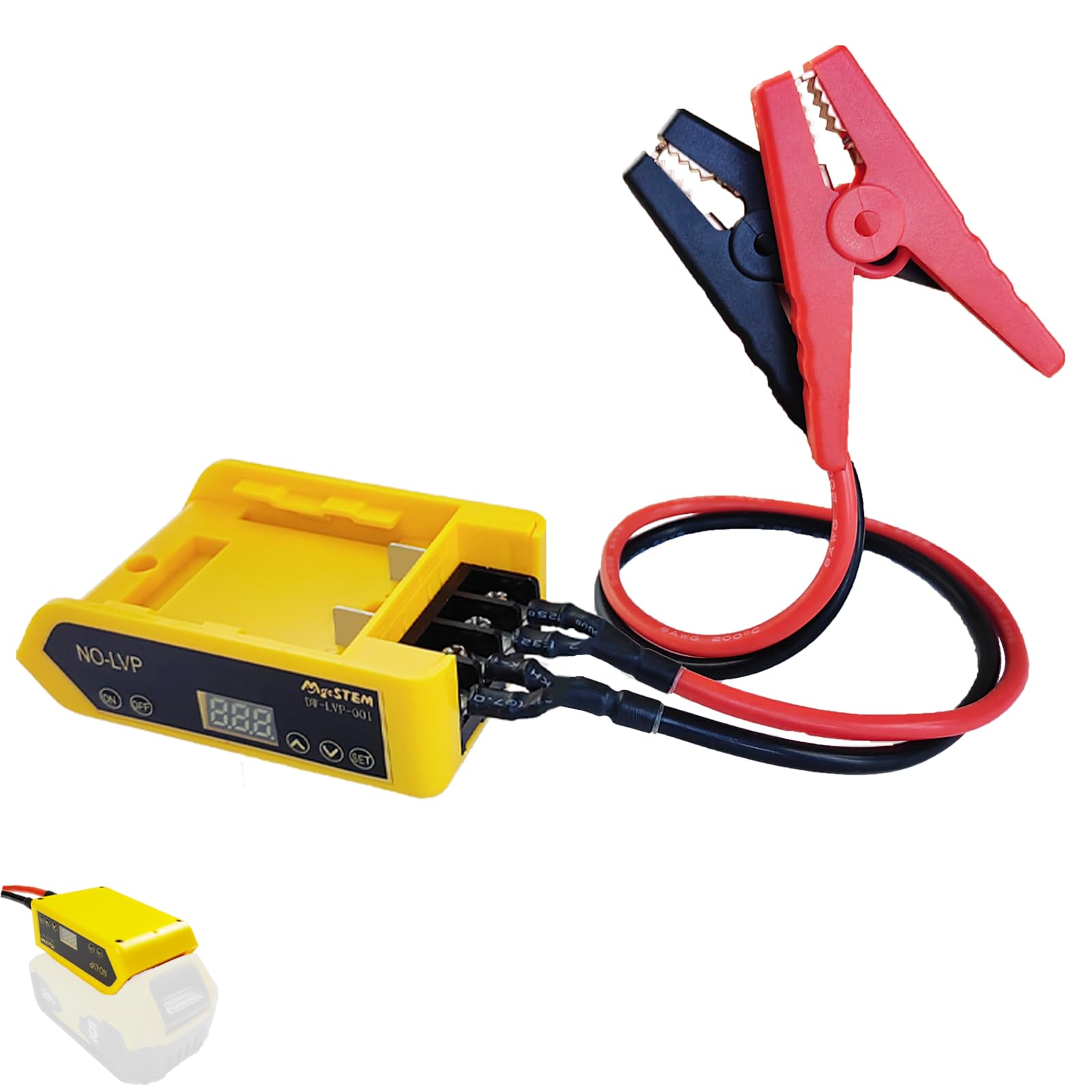 Battery Jumper Cables Compatible with De Walt Battery Jumper Cables Automotive Booster Cable for Car Jump Starting Using