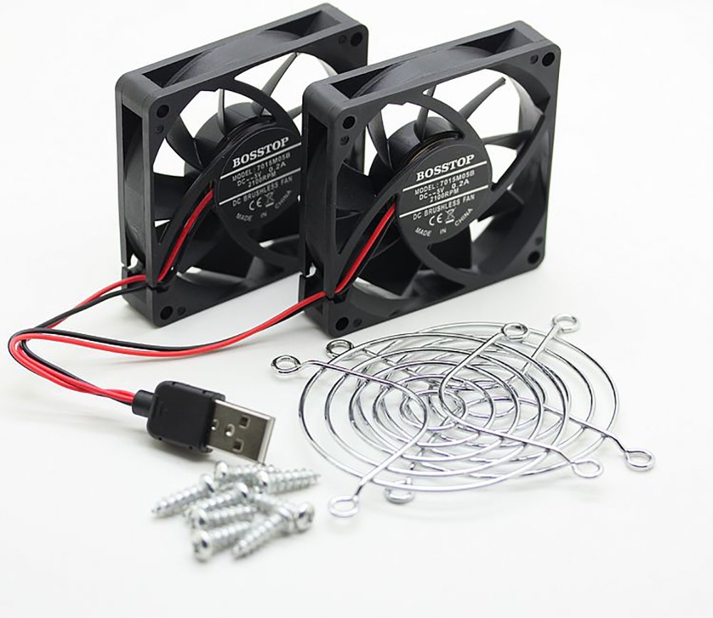 Router Cooling Fan 7cm Ultra Silent Usb 5v Radiator Rt | Desertcart - View #7