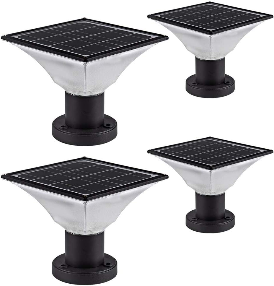 Dock Edge Postlite Solar LED Post Light 2pk - Amazon.com