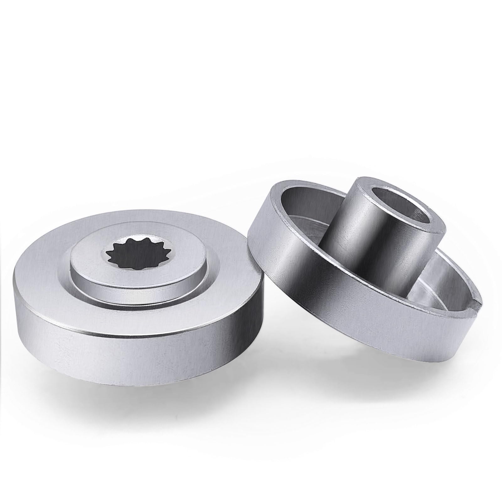 Gabasinover,Replacment parts,NO. Upper Blade Fixture/Adapter Plate,Line Trimmer Washer/Blade Holder fits for echo's Gearbox(P021052200)/Gearcase/Gear Head,