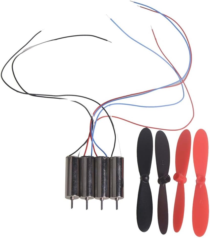 4pcs DC 3.7V 720 720 mm Helicopter Coreless DC Motor Mini Great Torque 45000 RPM with Propeller