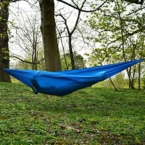 Hamac DD Chill Out bleu en toile résistante et ultra légère - 5