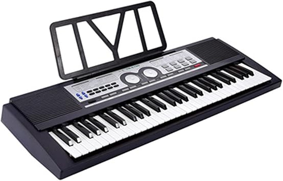 Electronic Piano, Music Academy Electronic Keyboard, Digital Piano, 61 Keys, Portable Keyboard, Suitable for Arrangement Color Black, Size 37.2 x 13.3 x 4.6 inches 94.6 x 33.8 x 11.8