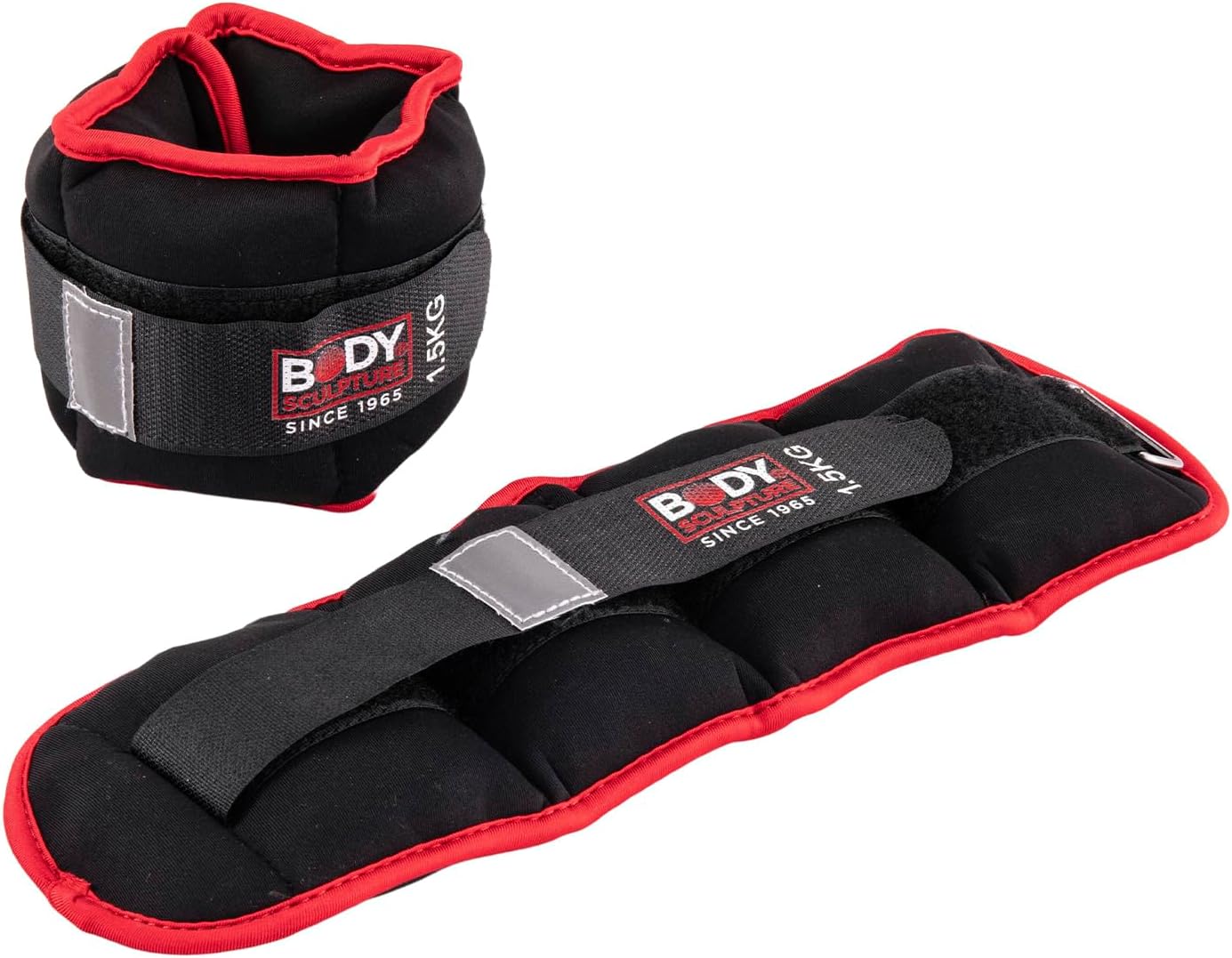 Body Sculpture Wrist Ankle Weights, 6.7 lbs (3 kg) (2.3 lbs (1.5 kg) x 2 Pieces, Power Wrist, Wristband, Training Shape, Set of 2, Wrist, Ankle, Weight Training, Dumbell, Weight Loss Equipment