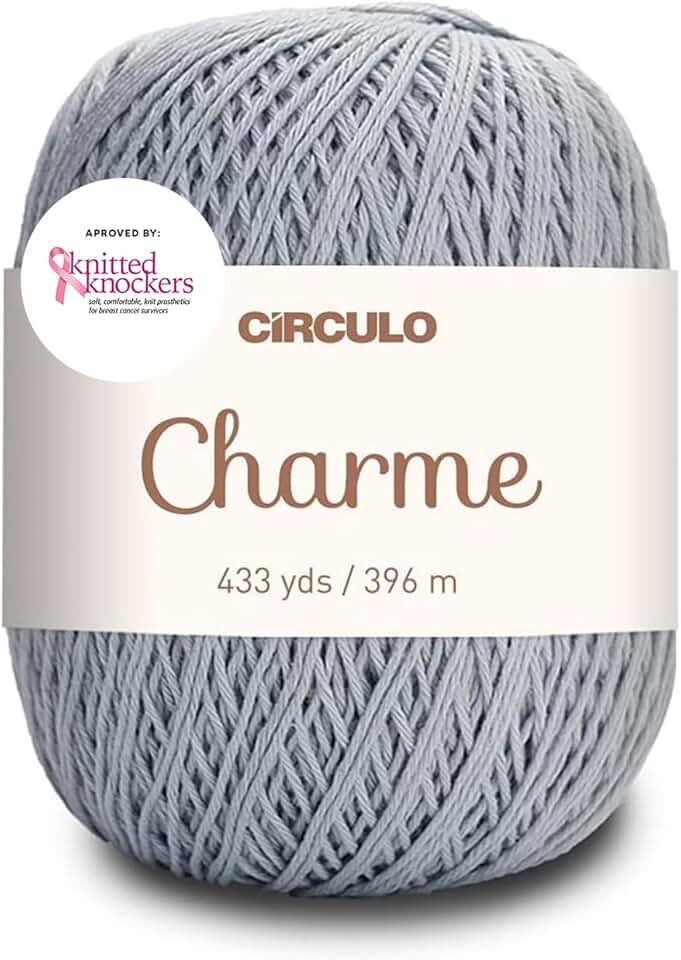Linha charme Circulo - cor:8008 -Pedreira